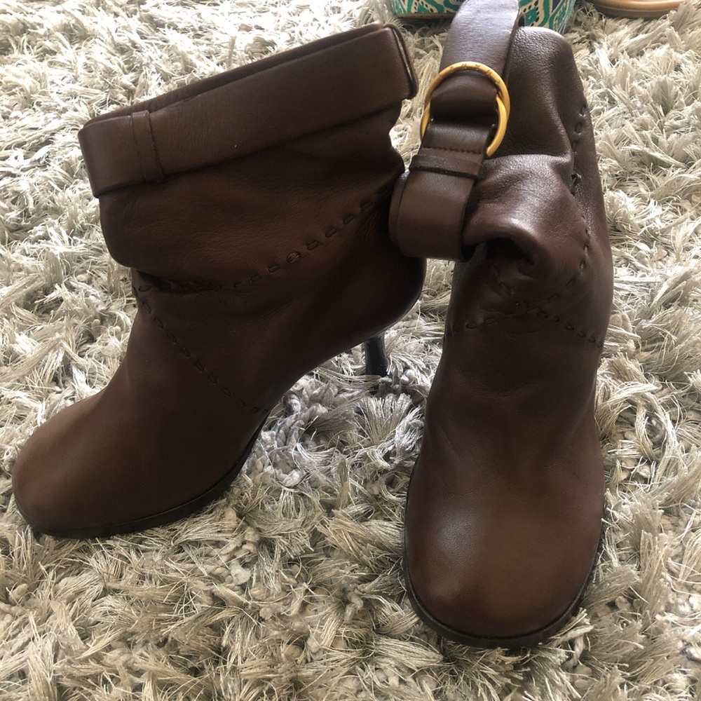 Chanel Heel Boots
